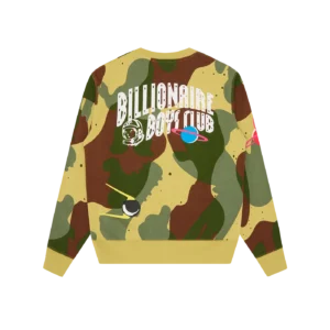 ALL OVER SPACE CAMO CREWNECK CAMO 1
