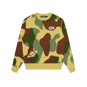 ALL OVER SPACE CAMO CREWNECK CAMO