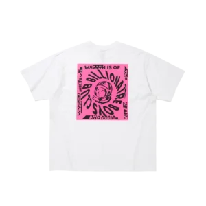BILLIONAIRE BOYS CLUB T SHIRT WHITE PINK 1