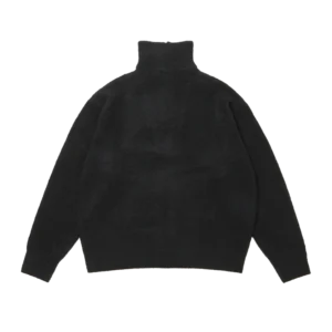 BILLIONAIRE BOYS CLUB X EDDIE BAUER HALF ZIP UP KNIT BLACK