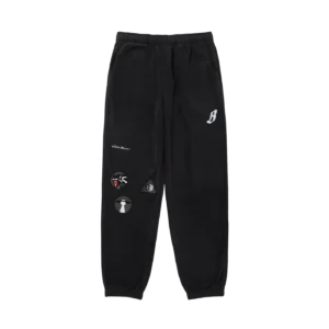BILLIONAIRE BOYS CLUB X EDDIE BAUER POLARTEC FLEECE PANTS BLACK