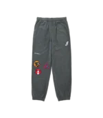 BILLIONAIRE BOYS CLUB X EDDIE BAUER POLARTEC FLEECE PANTS GREY