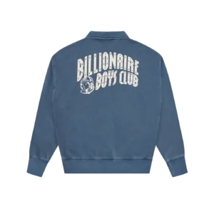 BOAT CLUB WASHED QUARTER SNAP NAVY 1