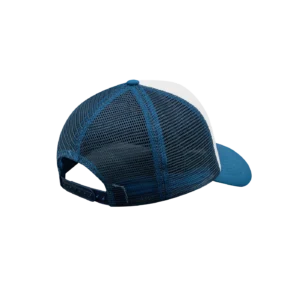 COLLEGE TWILL TRUCKER CAP BLUE 1
