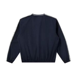 DALLAS COWBOYS WINDBREAKER V NECK TOP NAVY 1