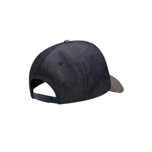 DENIM RUNNING DOG TRUCKER CAP INDIGO 1