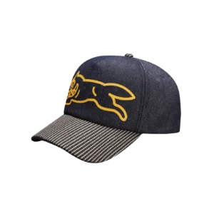 DENIM RUNNING DOG TRUCKER CAP INDIGO
