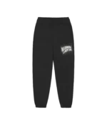 EMBELLISHED ARCH LOGO SWEATPANTS BLACK