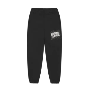 EMBELLISHED ARCH LOGO SWEATPANTS BLACK