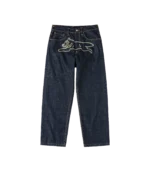 EVISU X ICECREAM DAICOCK PRINTED BAGGY JEANS RINSE INDIGO