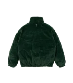 FUR DOWN JACKET GREEN 1