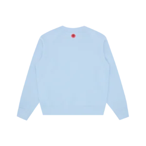 GLITTER RUNNING DOG CREWNECK BLUE 1