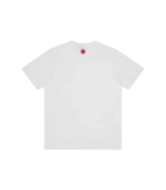 GLITTER RUNNING DOG T SHIRT WHITE 1