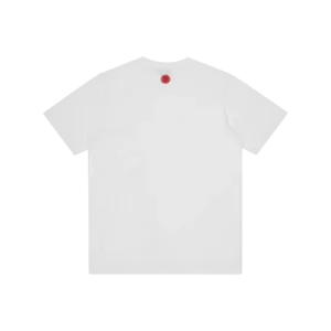 GLITTER RUNNING DOG T SHIRT WHITE 1