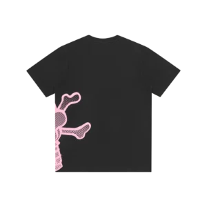 HALFTONE JUMBO CONES & BONES T SHIRT BLACK 1