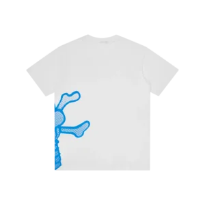 HALFTONE JUMBO CONES & BONES T SHIRT WHITE 1