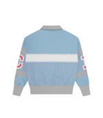 IC CUBS COLLARED QUARTER ZIP BLUE 1