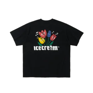 ICECREAM T SHIRT BLACK 1