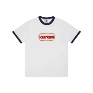 ICECREAM TUB RINGER T SHIRT WHITE