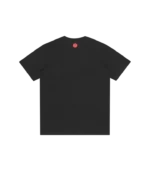 ICED OUT RUNNING DOG T SHIRT BLACK 1