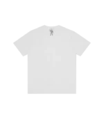 LEOPARD PRINT ARCH LOGO T SHIRT WHITE 1
