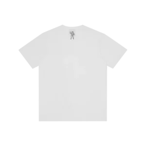 LEOPARD PRINT ARCH LOGO T SHIRT WHITE 1