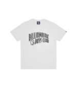 LEOPARD PRINT ARCH LOGO T SHIRT WHITE