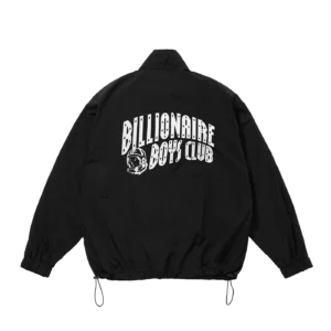 MESH POCKET NYLON JACKET BLACK 1