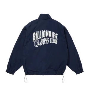 MESH POCKET NYLON JACKET NAVY 1