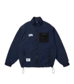 MESH POCKET NYLON JACKET NAVY