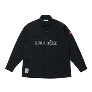 NYLON SHIRT BLACK