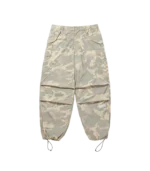 NYLON WIDE CARGO PANTS CAMO