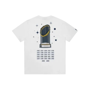 NYY CHAMPION T SHIRT WHITE 1