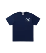 NYY HEART & MIND T SHIRT NAVY