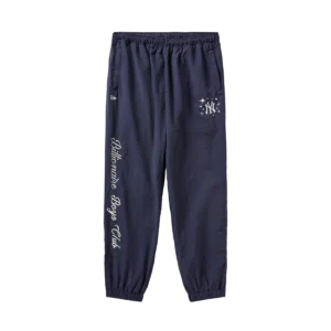 NYY NYLON WINDBREAKER PANTS NAVY