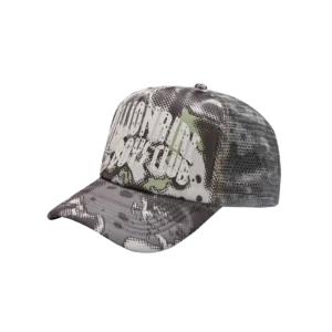 OVERLAY CAMO DAD CAP BROWN