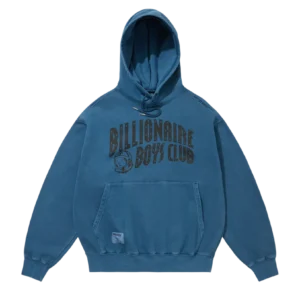 Overdyed Hoodie Arch Logo