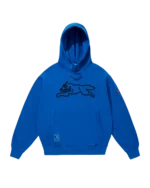 Overdyed Hoodie Running Dog