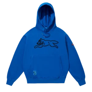 Overdyed Hoodie Running Dog