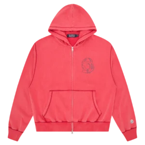 Oversized College Zip Through Hood