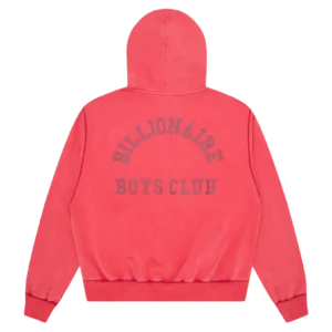 Oversized College Zip Through Hood