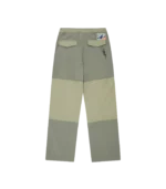 PANELLED PARACHUTE PANTS KHAKI 1