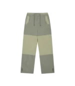PANELLED PARACHUTE PANTS KHAKI