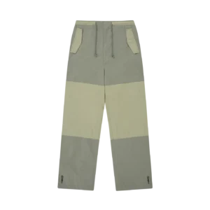 PANELLED PARACHUTE PANTS KHAKI