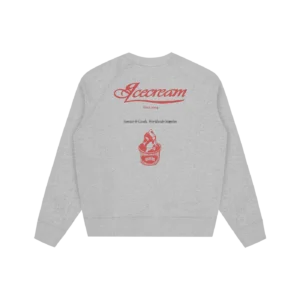 PARLOR CREWNECK HEATHER GREY 1
