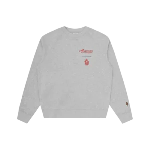 PARLOR CREWNECK HEATHER GREY