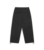 RUNNING DOG PARACHUTE PANTS BLACK 1