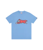 RUNNING DOG T SHIRT BLUE