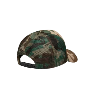 RUNNING DOG WOODLAND CAMO TRUCKER CAP CAMO 1