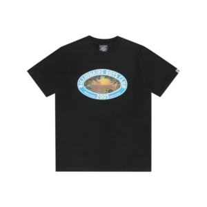 SAFARI STICKER T SHIRT BLACK